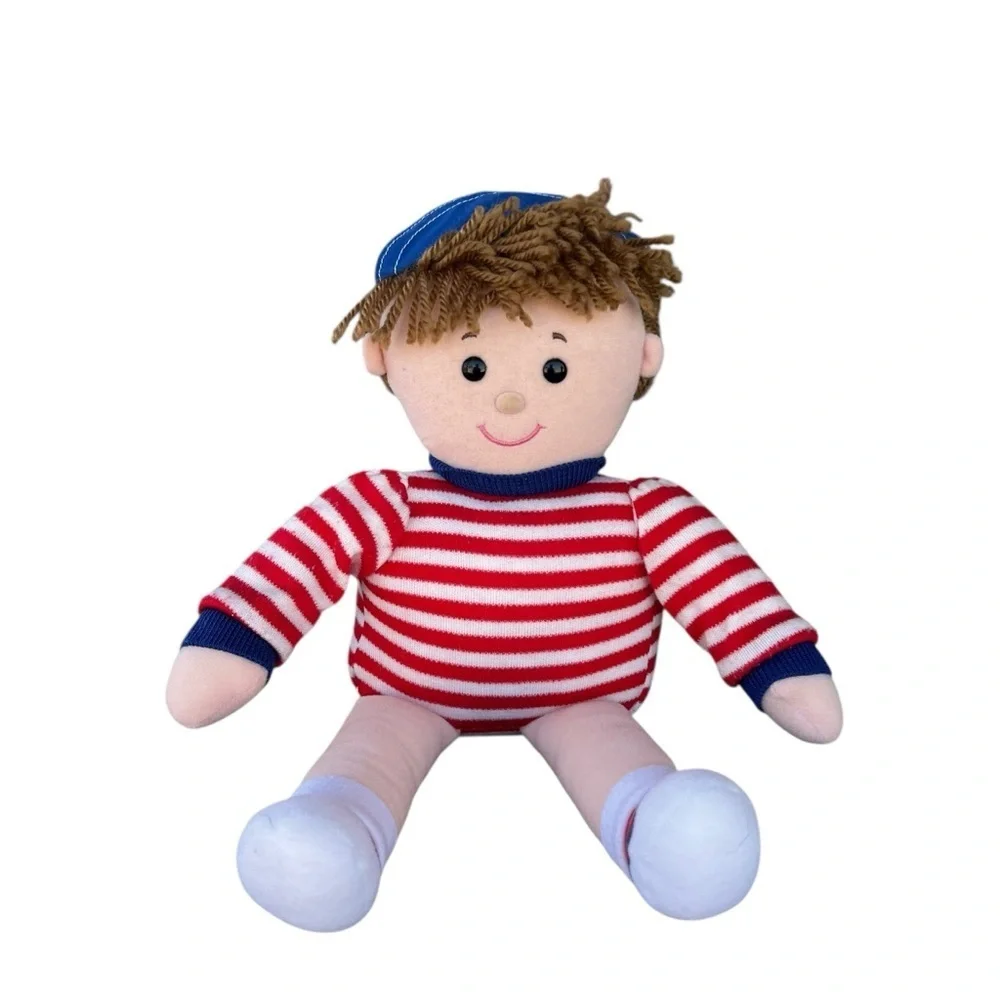Vintage Oshkosh Eden Boy Plush Doll 14”